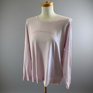 NWOT Lululemon Swiftly Tech Women’s Long Sleeve Crewneck Top - Light Pink Sz 14